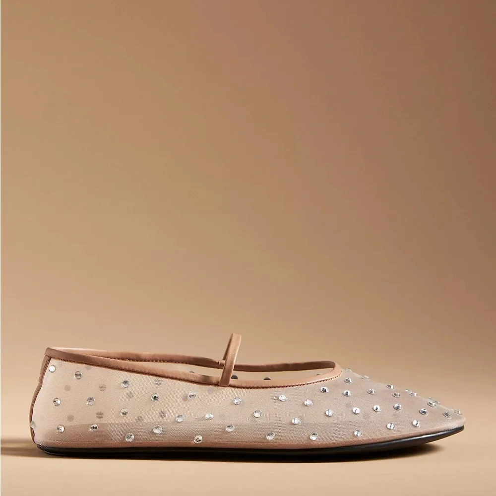 Jeffrey Campbell Swanlake beaded flats - Picture 2 of 3